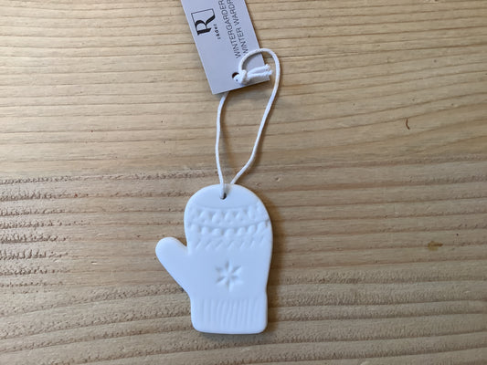 Ornement porcelaine - Gant
