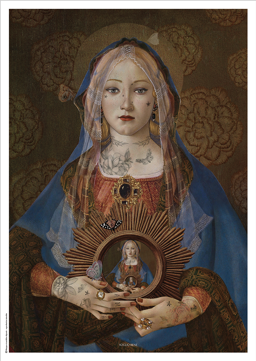 TENTURE 140x80cm - MADONNA SUPREMA - VOGLIOBENE