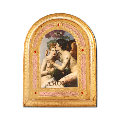 TABLETTE RELIGIEUSE 12X15cm AMOUR - VOGLIOBENE