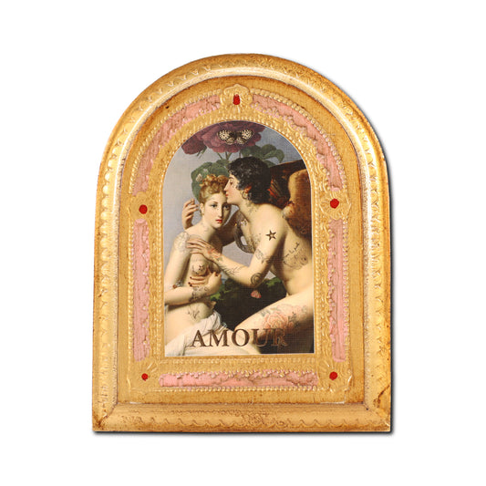 TABLETTE RELIGIEUSE 12X15cm AMOUR - VOGLIOBENE