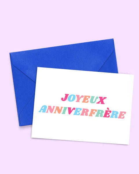 CARTE ANNIVERSAIRE - THOMAS GRAVEREAU