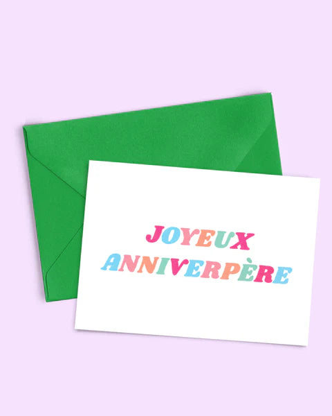 CARTE ANNIVERSAIRE - THOMAS GRAVEREAU