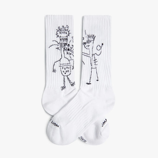 CHAUSSETTES ATHLETIC - BASQUIAT TKO ENTITLED