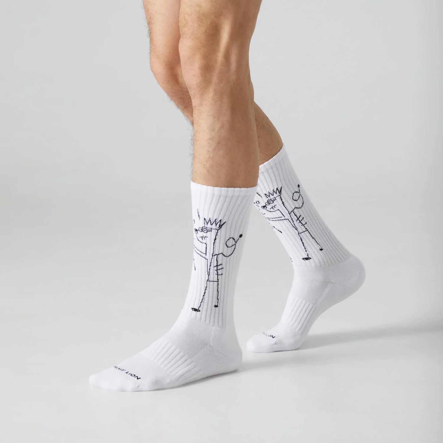 CHAUSSETTES ATHLETIC - BASQUIAT TKO ENTITLED