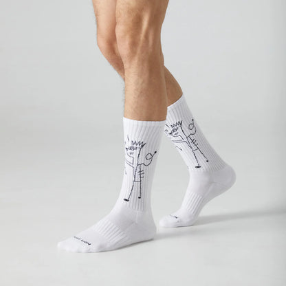 CHAUSSETTES ATHLETIC - BASQUIAT TKO ENTITLED