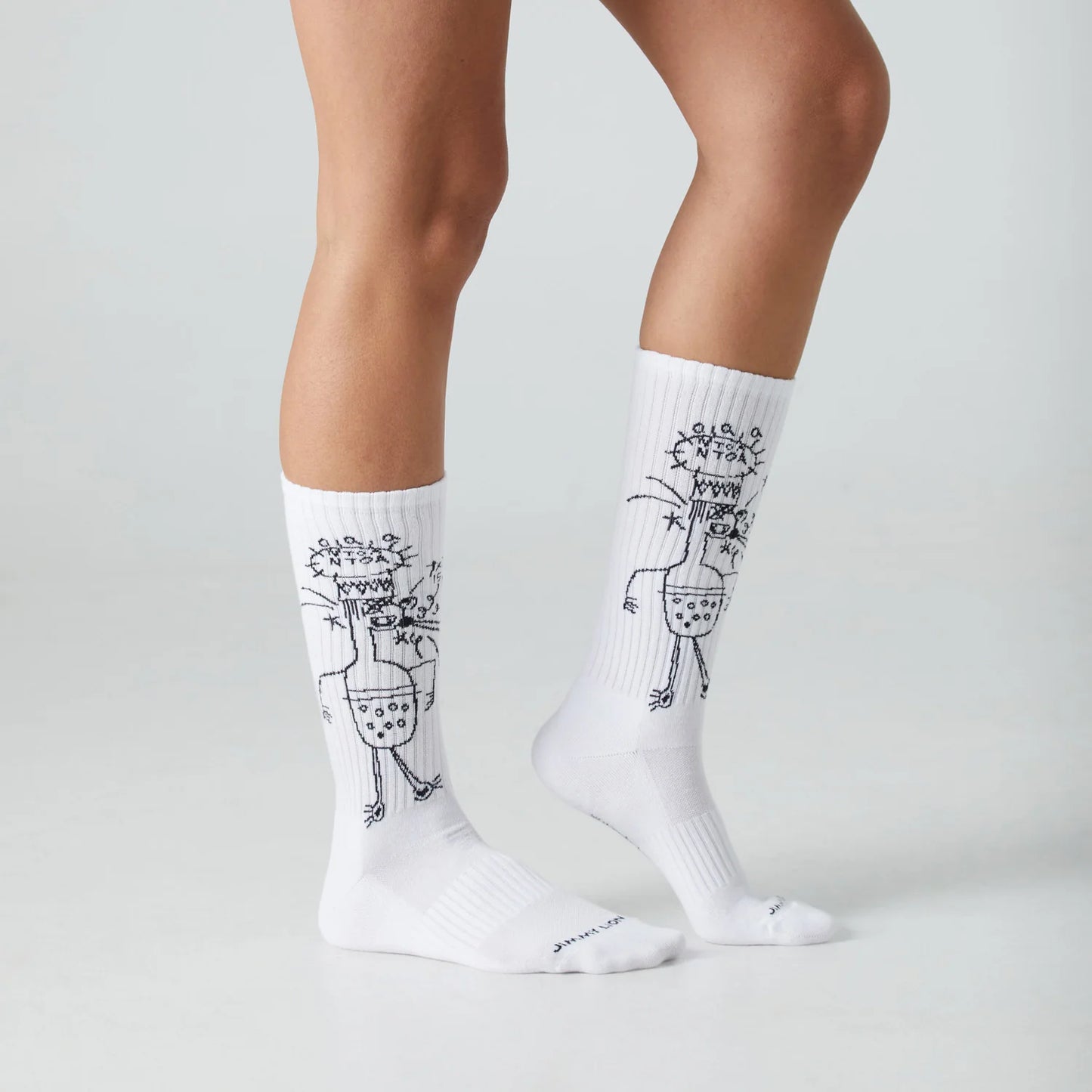 CHAUSSETTES ATHLETIC - BASQUIAT TKO ENTITLED