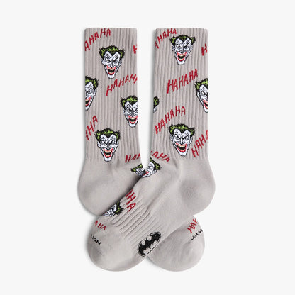 CHAUSSETTES ATHLETIC - BATMAN / JOKER GRIS
