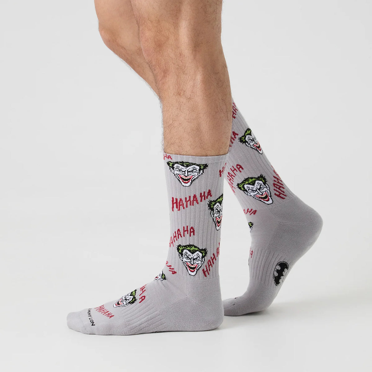 CHAUSSETTES ATHLETIC - BATMAN / JOKER GRIS