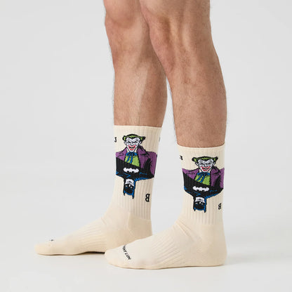 CHAUSSETTES ATHLETIC - BATMAN / JOKER BEIGE
