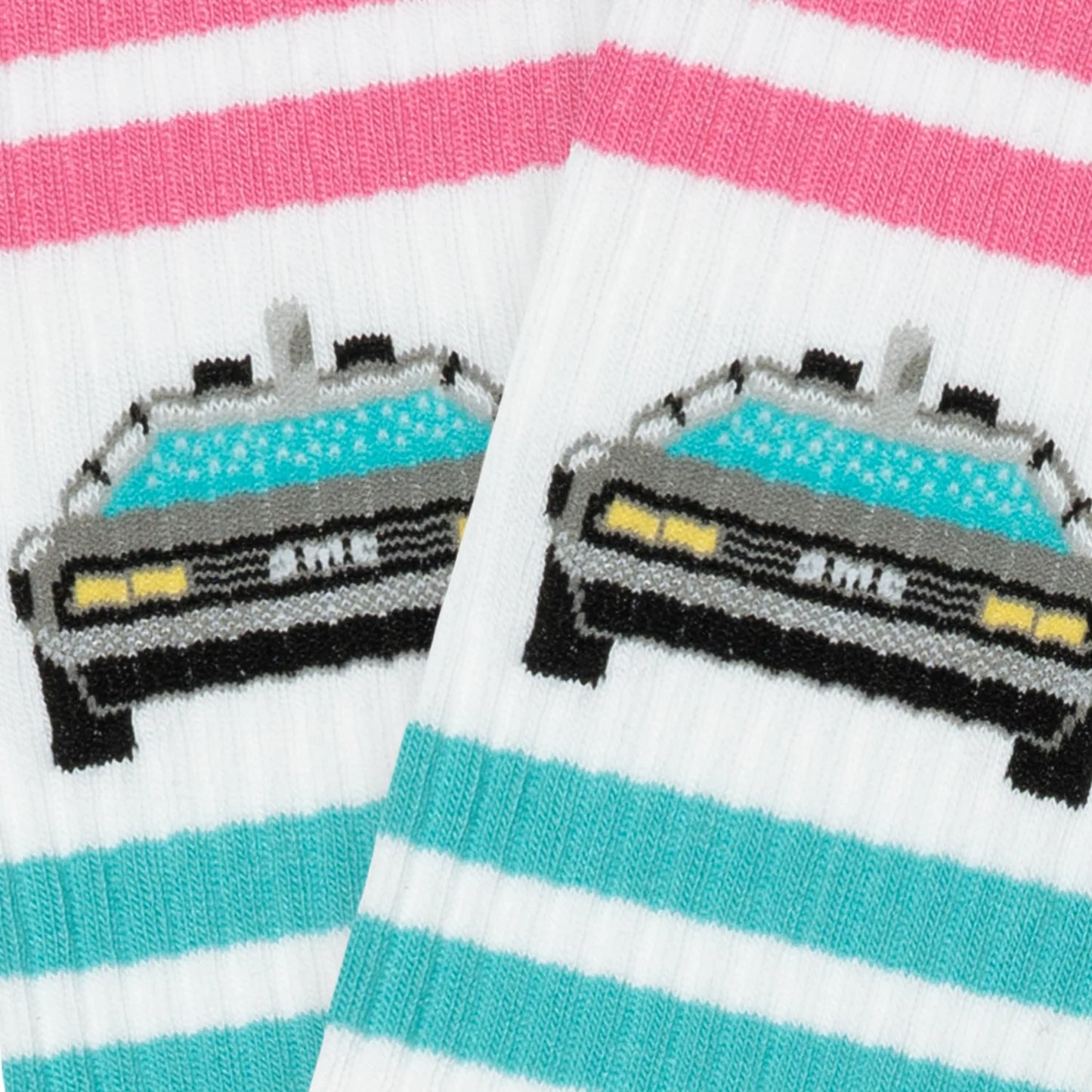CHAUSSETTES - ATHLETIC DOLOREAN - WHITE - JIMMY LION
