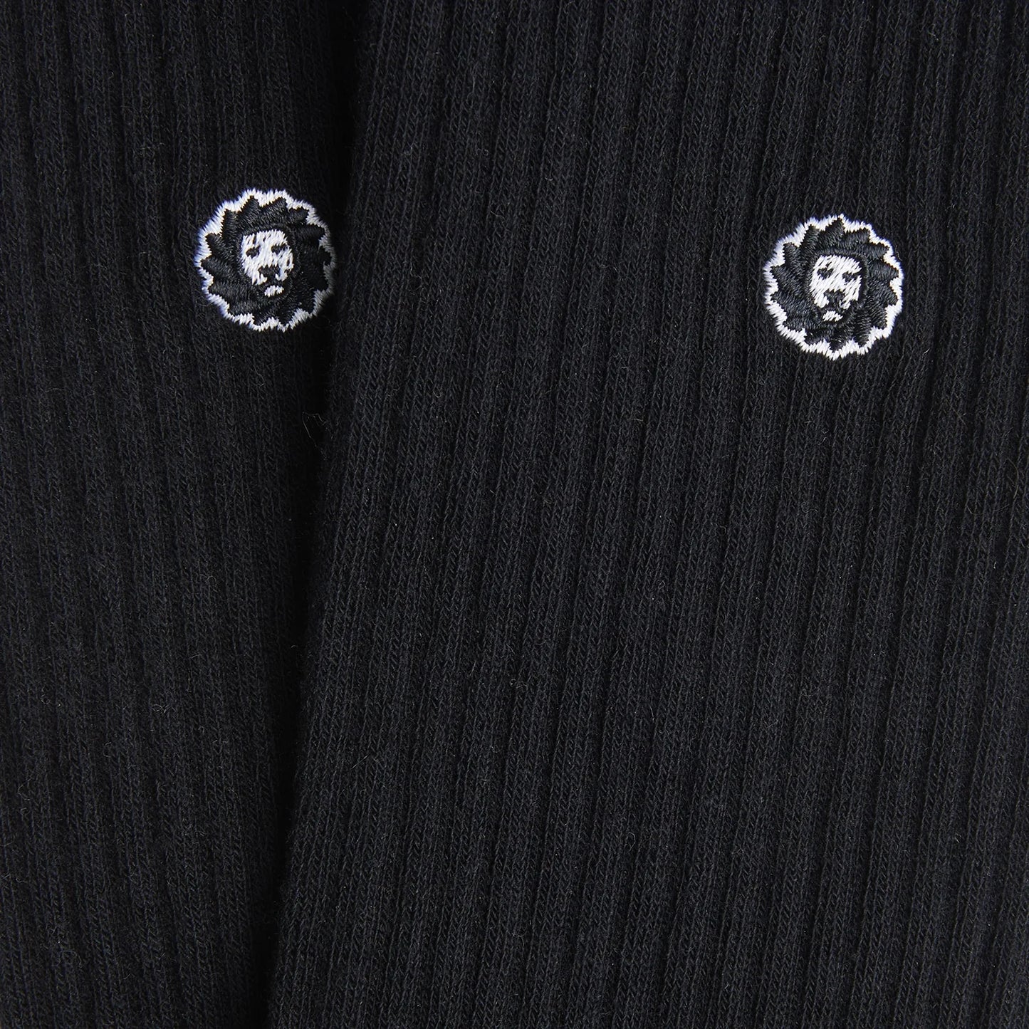 CHAUSSETTES ATHLETIC ESSENTIAL LION - NOIR - JIMMY LION