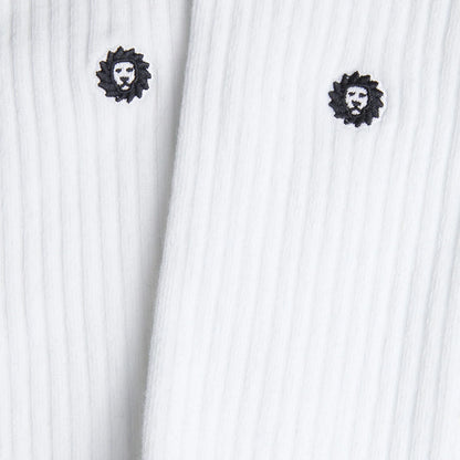 CHAUSSETTES ATHLETIC ESSENTIALS - LION WHITE - JIMMY LION