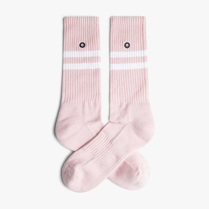 CHAUSSETTES ATHLETIC ESSENTIAL - STRIPES PINK - JIMMY LION