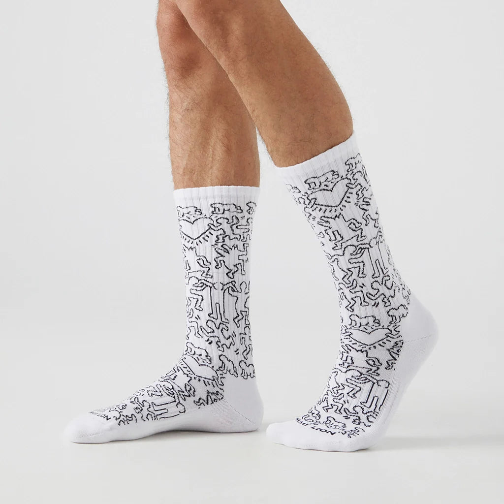 CHAUSSETTES ATHLETIC - KEITH HARING COMMUNITY - JIMMY LION