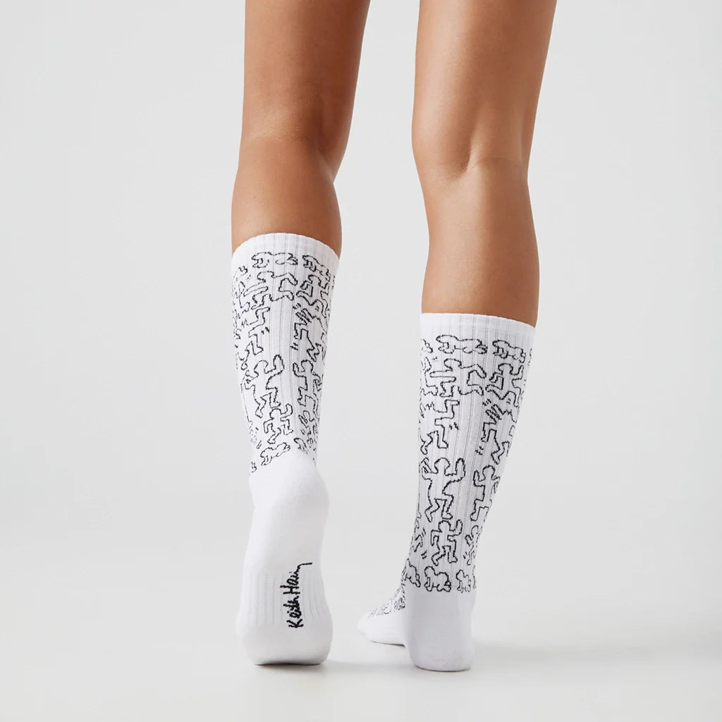 CHAUSSETTES ATHLETIC - KEITH HARING COMMUNITY - JIMMY LION