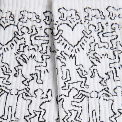 CHAUSSETTES ATHLETIC - KEITH HARING COMMUNITY - JIMMY LION