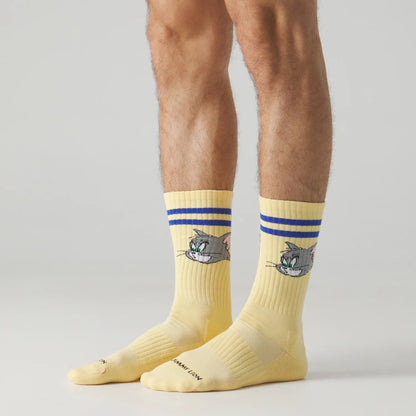 CHAUSSETTES ATHLETIC - TOM & JERRY - JIMMY LION