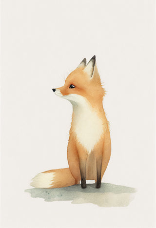 BABY FOX 18x25cm - DAVID&DAVID