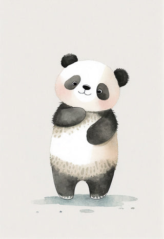 BABY PANDA  18x25cm - DAVID&DAVID