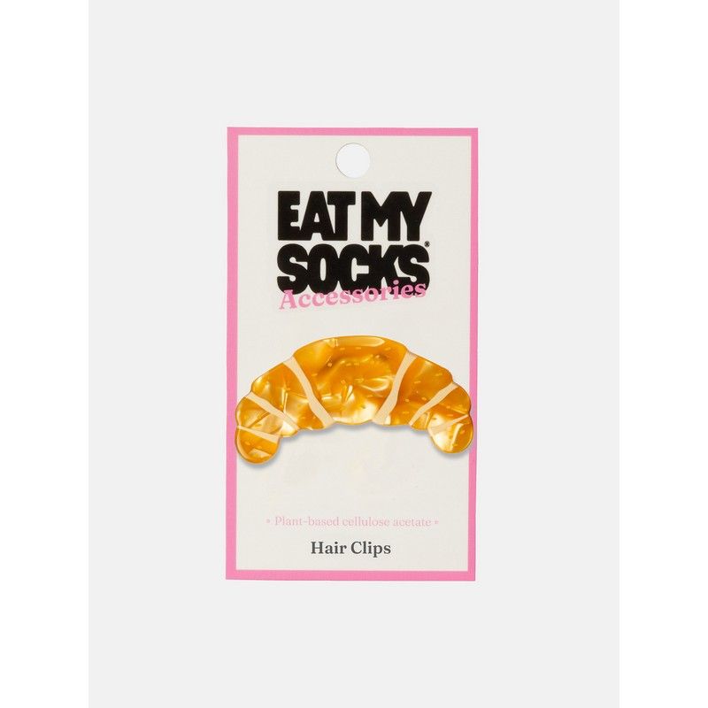 BARRETTE A CHEVEUX CROISSANT - EAT MY SOCKS