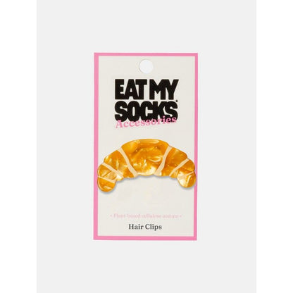 BARRETTE A CHEVEUX CROISSANT - EAT MY SOCKS