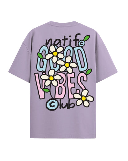 T-SHIRT FEMME - NEW GOOD VIBES - NATIF