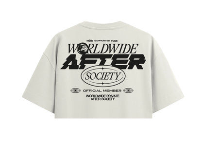 CROP TOP AFTER SOCIETY - BLANC - SUPPORTED