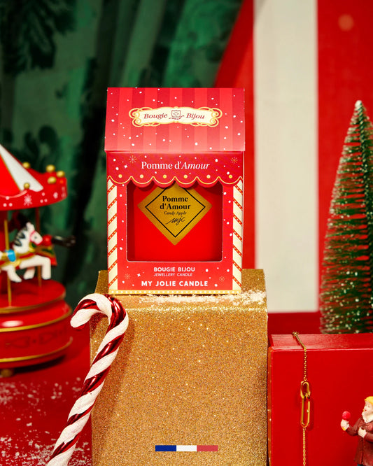 BOUGIE BIJOUX POMME D'AMOUR - MY JOLIE CANDLE