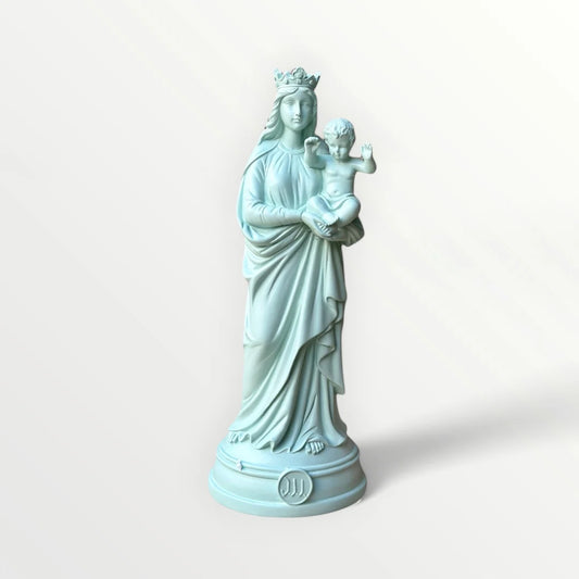 STATUETTE BONNE MERE 30CM NUAGE - J'AI VU LA VIERGE