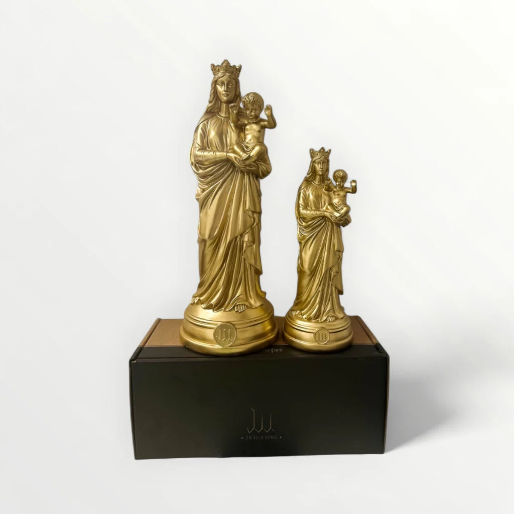 BONNE MERE 20CM OR - J'AI VU LA VIERGE