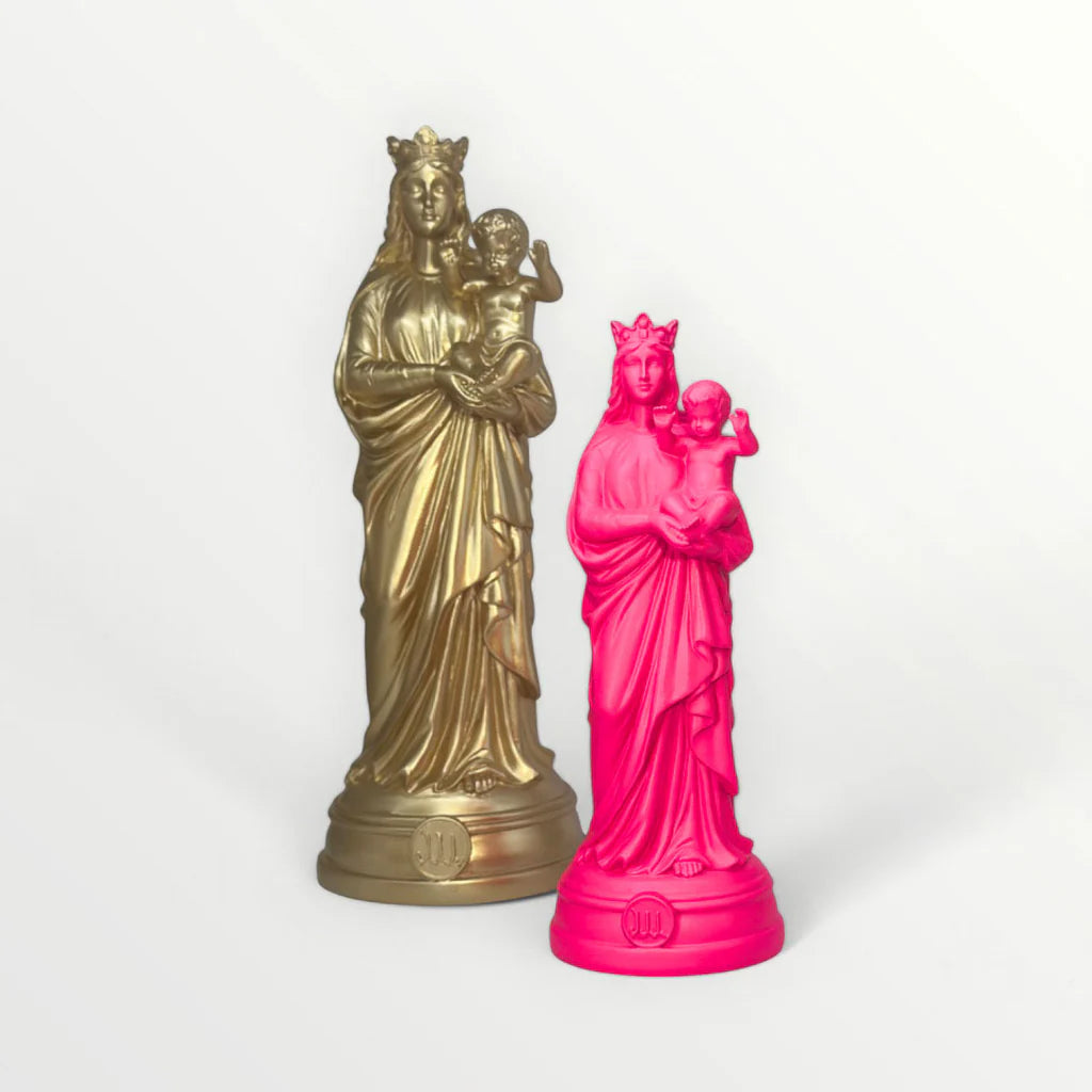 BONNE MERE 20CM PINK - J'AI VU LA VIERGE