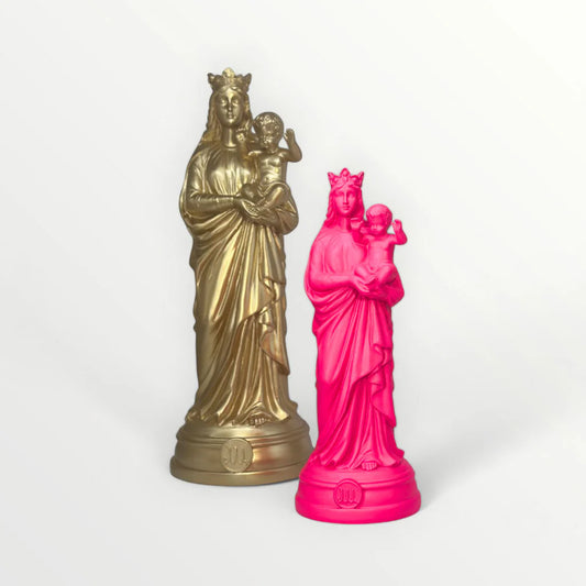 BONNE MERE 20CM PINK - J'AI VU LA VIERGE