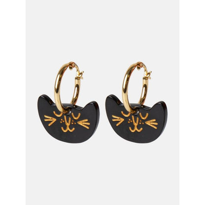 BOUCLES D'OREILLES CHAT  - EAT MY SOCKS