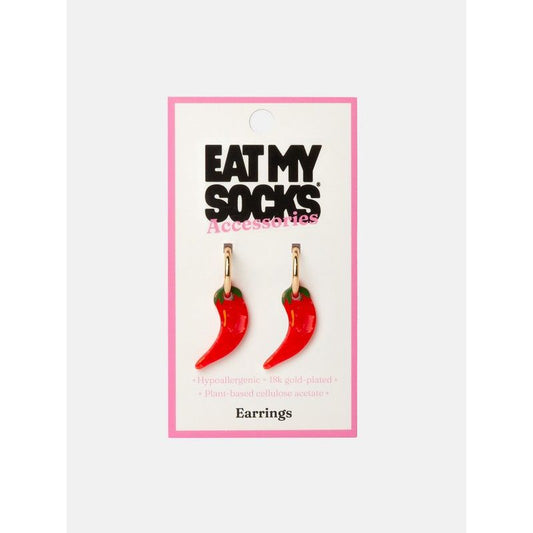 BOUCLES D'OREILLES CHILI  - EAT MY SOCKS