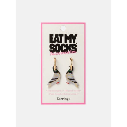 BOUCLES D'OREILLES PIGEON - EAT MY SOCKS
