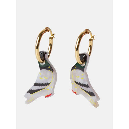 BOUCLES D'OREILLES PIGEON - EAT MY SOCKS