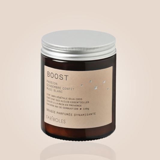 BOUGIE GREEN 140g - BOOST 140G - FARIBOLES PARFUMS