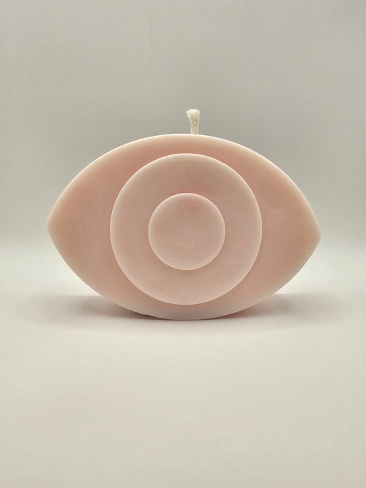 BOUGIE OEIL CELESTE 160g - ROSE - MAISON OAOA FRENCH RIVIERA