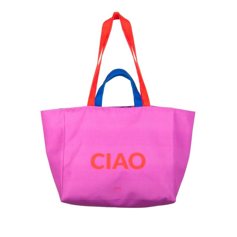 CABAS DE PLAGE REVERSIBLE  " CIAO " - FISURA