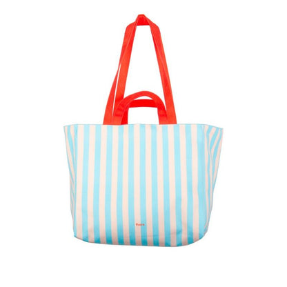 CABAS DE PLAGE REVERSIBLE " OUT OF OFFICE " - FISURA