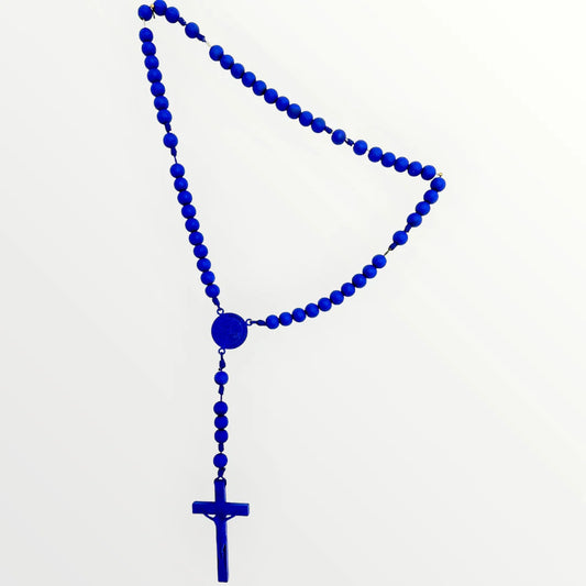 CHAPELET MURAL INDIGO - J'AI VU LA VIERGE