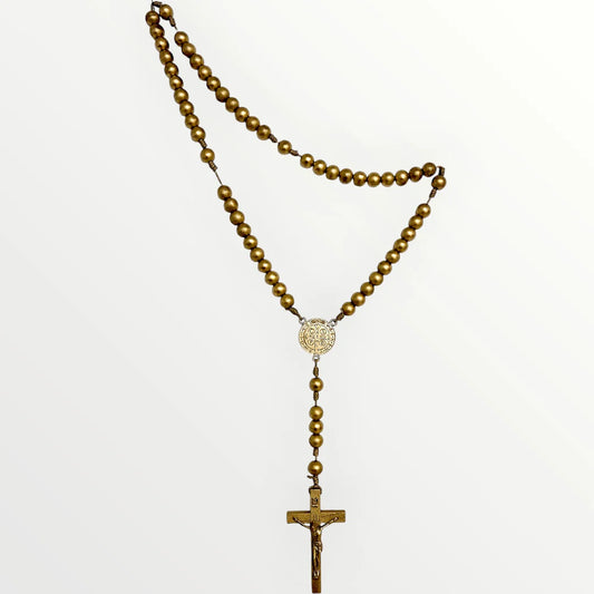 CHAPELET MURAL OR - J'AI VU LA VIERGE