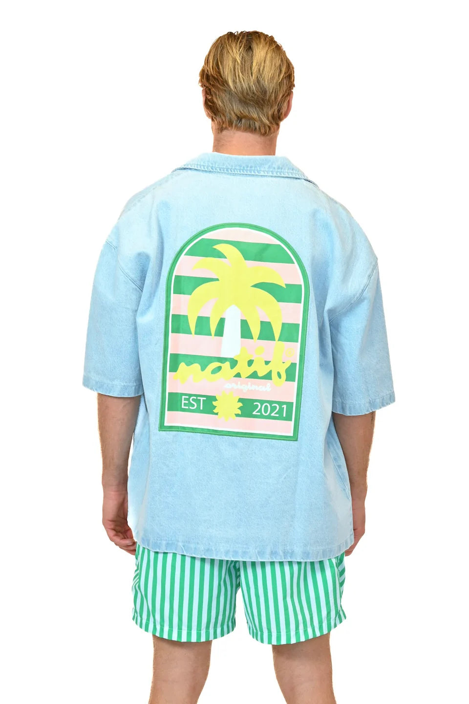 OVERSHIRT PALM EST 21 - NATIF