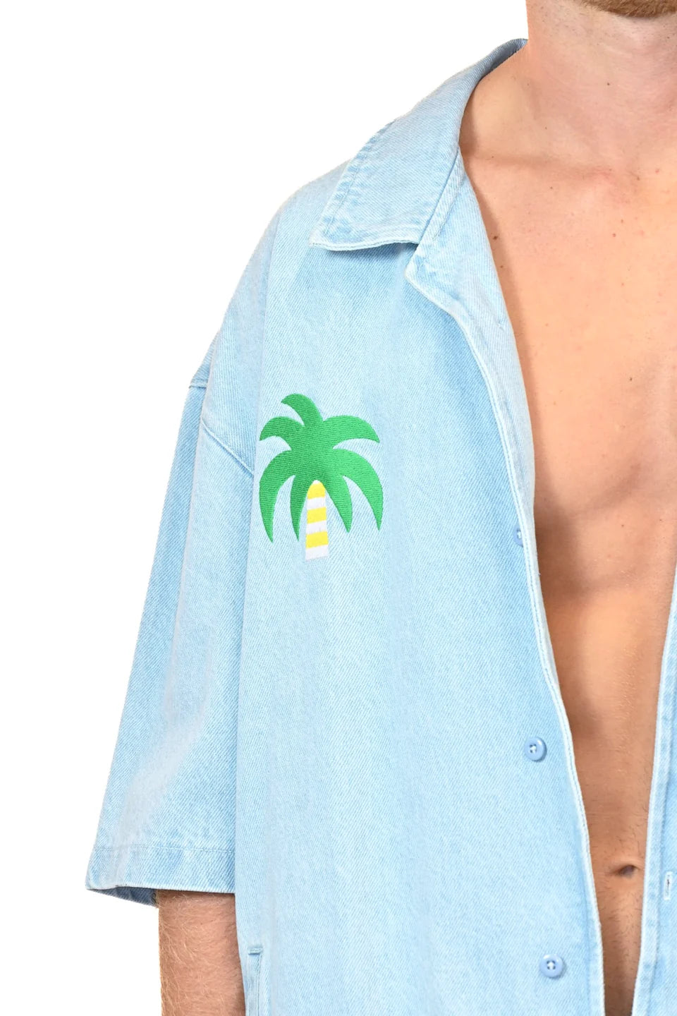 OVERSHIRT PALM EST 21 - NATIF