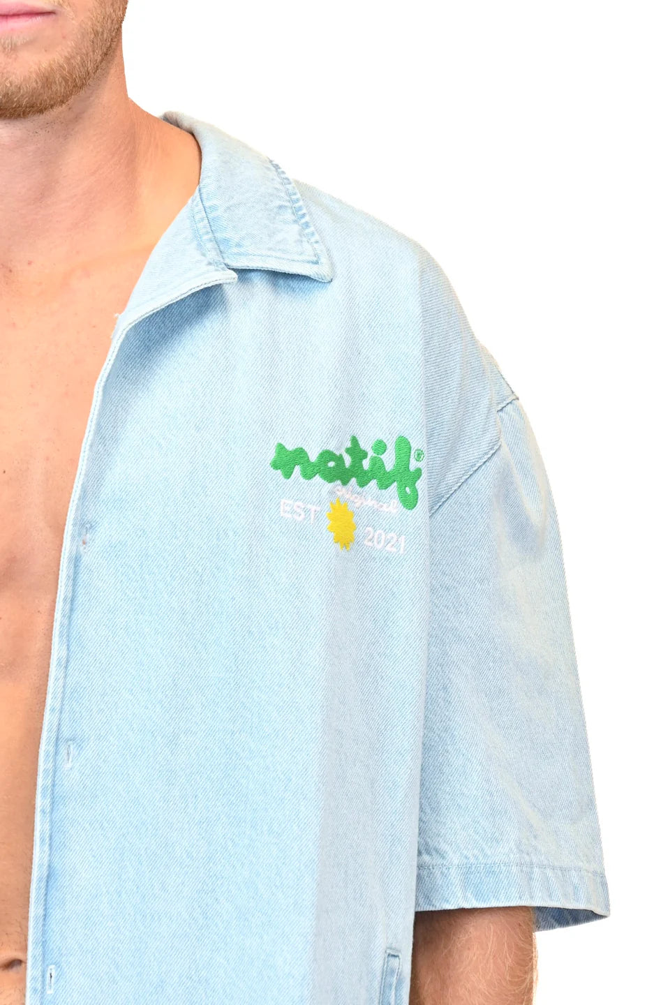 OVERSHIRT PALM EST 21 - NATIF