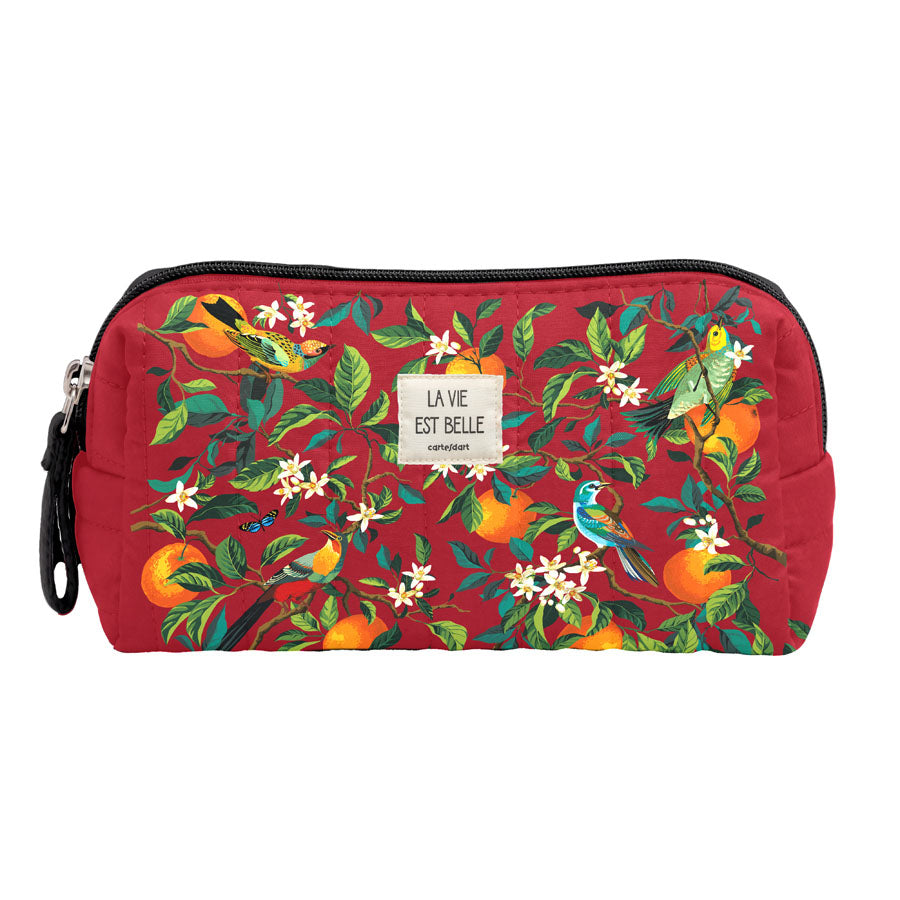 PETITE TROUSSE MATELASSEE L'ORANGERIE - CARTES D'ART