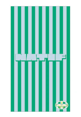 PETITE FUTA SUNBURN VERT - NATIF