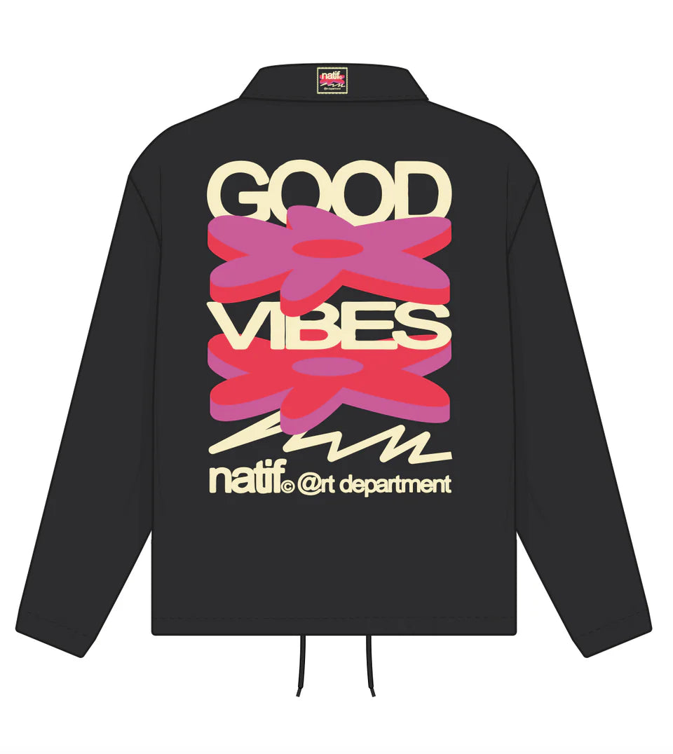 VESTE GOOD VIBES ART DPT  - NATIF