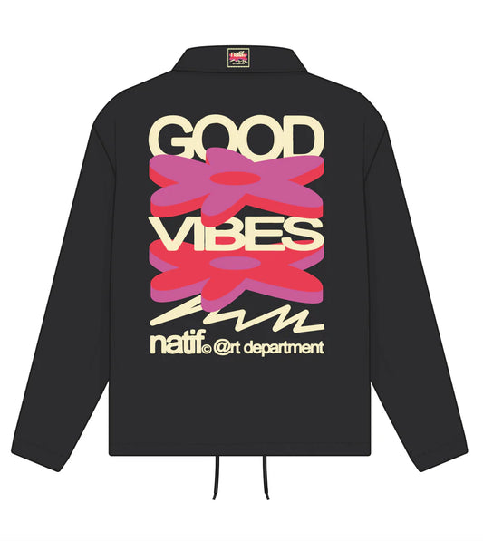 VESTE GOOD VIBES ART DPT  - NATIF