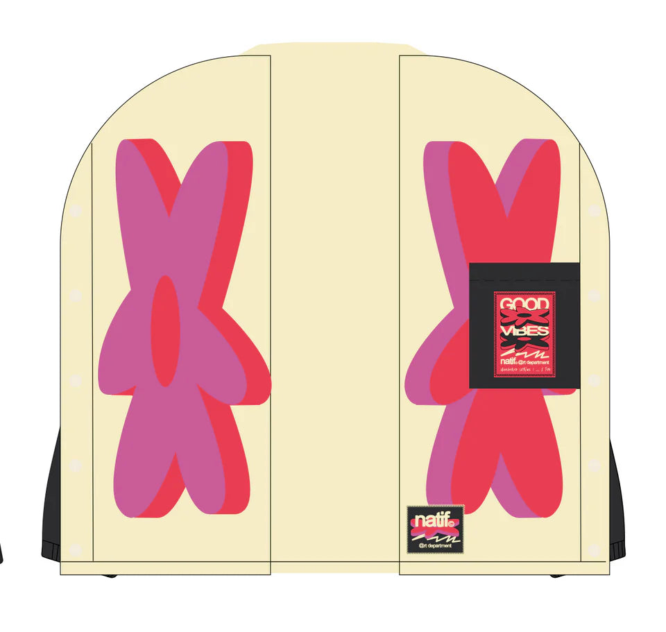 VESTE GOOD VIBES ART DPT  - NATIF
